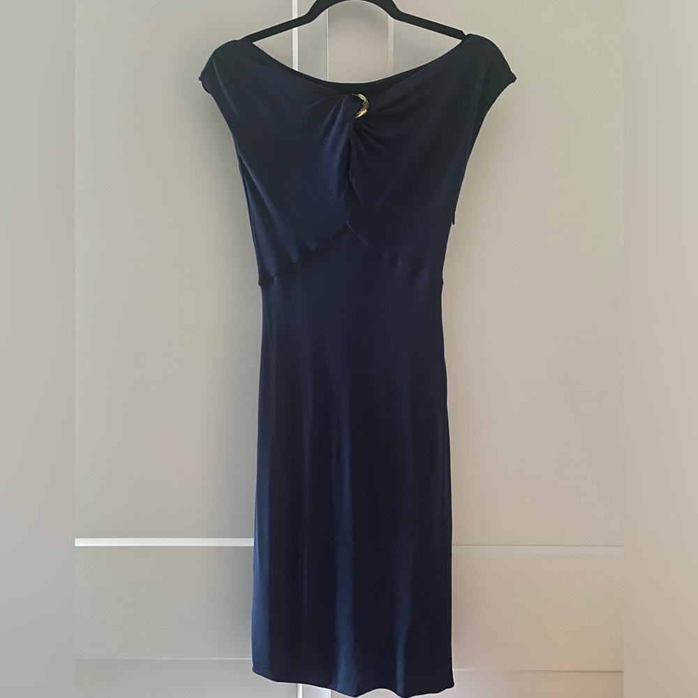 Roberto Cavalli off the shoulder cocktail dress